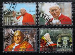 Poštové známky Kongo 2014 Kanonizace papežù Mi# N/N 