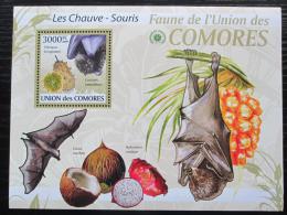 Poštová známka Komory 2009 Netopiere Mi# 2470 Kat 15€