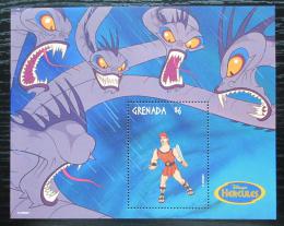 Poštová známka Grenada 1998 Disney, Herkules Mi# Block 490