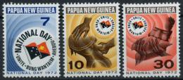 Poštové známky Papua Nová Guinea 1972 Národní den Mi# 227-29