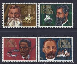 Poštové známky Papua Nová Guinea 1972 Misionáøi Mi# 230-33 
