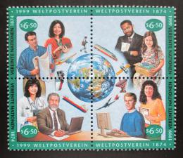 Poštové známky OSN Viedeò 1999 UPU, 125. výroèie Mi# 294-97