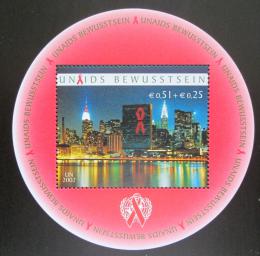Poštová známka OSN Viedeò 2002 Budova OSN a New York Mi# Block 16