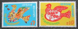 Poštovní známky OSN Vídeò 1996 Mír Mi# 216-17