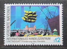 Poštová známka OSN Viedeò 1990 Mezinárodní obchodní centrum Mi# 98