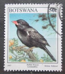 Poštová známka Botswana 1997 Tkalèík èervenozobý Mi# 636