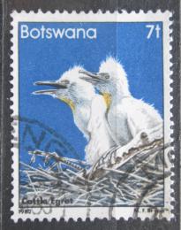 Poštová známka Botswana 1982 Volavka rusohlavá Mi# 305
