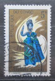Poštová známka Kongo 1967 Taneènice Mi# 128