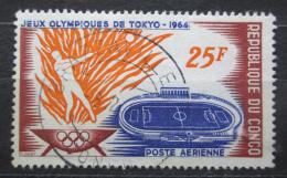 Poštová známka Kongo 1964 LOH Tokio Mi# 52