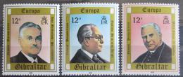 Poštové známky Gibraltár 1980 Európa CEPT Mi# 405-07