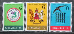 Poštové známky Gibraltár 1982 Výroèí Mi# 453-55