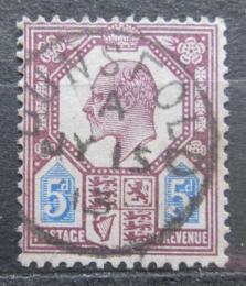 Poštová známka Ve¾ká Británia 1902 Krá¾ Edward VII. Mi# 110 A Kat 8€