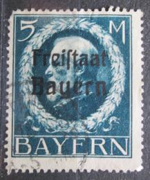 Poštová známka Bavorsko 1919 Krá¾ Ludvík III. pretlaè Mi# 168 A Kat 22€