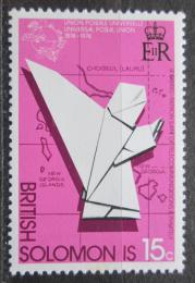 Poštová známka Brit. Šalamúnove ostrovy 1974 UPU, 100. výroèie Mi# 261