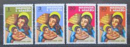 Poštové známky Samoa 1968 Vianoce Mi# 187-90