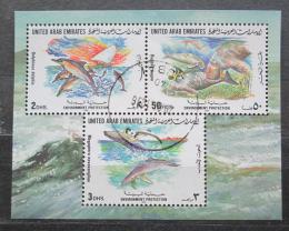 Poštové známky S.A.E. 1996 Morské cicavce Mi# Block 15