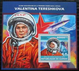 Poštová známka Guinea 2013 Valentina Tìreškovová Mi# Block 2317 Kat 16€