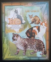 Poštová známka SAR 2012 Domácí maèky Mi# Block 944 Kat 12€