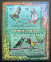 Poštové známky SAR 2012 Papagáje Mi# 3667-70 Kat 16€