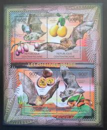 Poštové známky SAR 2012 Netopiere a ovoce Mi# 3672-75 Kat 16€