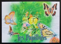 Poštová známka SAR 2011 Motýle Mi# Mi# Block 711 Kat 9.50€