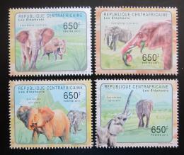 Poštové známky SAR 2011 Slony Mi# Mi# 3049-52 Kat 10€