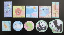 Poštové známky Japonsko 2018 Zvieratá Mi# 9209-18 Kat 16€