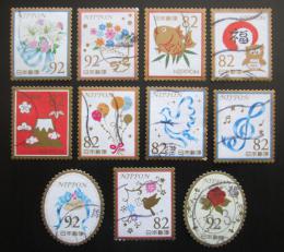 Poštové známky Japonsko 2016 Pozdravy Mi# 8110-20 Kat 18.40€
