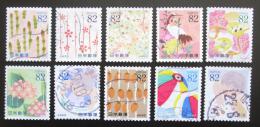 Poštové známky Japonsko 2015 Den psaní dopisù Mi# 7314-23 Kat 16€