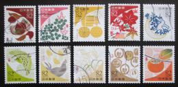 Poštové známky Japonsko 2017 Barvy Mi# 8749-58 Kat 16€