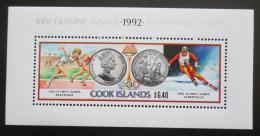 Poštovní známka Cookovy ostrovy 1991 Olympijské hry Mi# Block 202 Kat 18€