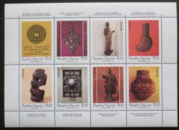 Poštové známky Argentína 1987 Muzejní exponáty Mi# 1862-69 Bogen