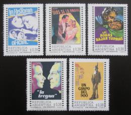 Poštové známky Argentína 1992 Kino Mi# 2149-53 Kat 7€