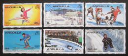 Poštové známky Anguilla 1980 ZOH Lake Placid Mi# 373-78
