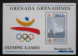 Poštová známka Grenada Gren. 1992 LOH Barcelona, jachting Mi# Block 238 Kat 17€