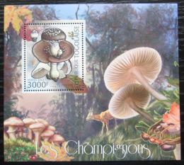 Poštová známka Togo 2012 Huby Mi# Block 697 Kat 12€