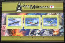 Poštové známky Guinea 2011 Japonská váleèná letadla Mi# 9042-44 Kat 16€