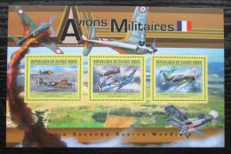 Poštové známky Guinea 2011 Francúzska váleèná letadla Mi# 9045-47 Kat 16€