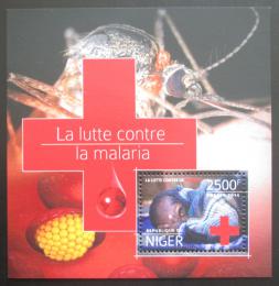 Poštová známka Niger 2014 Boj proti malárii Mi# Block 394 Kat 10€