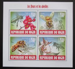 Poštové známky Niger 2013 Vèely Mi# 2421-24 Kat 12€