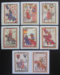 Poštové známky Paraguaj 1984 Minesangøi s kupónem Mi# 3738-44 Kat 8€