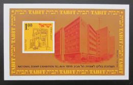 Poštová známka Izrael 1970 TABIT výstava Mi# Block 7