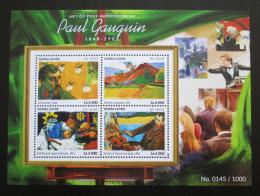 Poštové známky Sierra Leone 2015 Umenie, Paul Gauguin Mi# 6456-59 Kat 11€