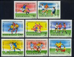 Poštové známky Rumunsko 1990 MS ve futbale Mi# 4594-4601 Kat 5.80€