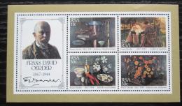 Poštové známky JAR 1985 Umenie, Frans Oerder Mi# Block 17