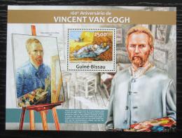 Poštová známka Guinea-Bissau 2013 Umenie, Vincent van Gogh Mi# Block 1156 Kat 10€