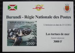 Poštová známka Burundi 2012 Kareta plochá DELUXE Mi# 2790 B Block