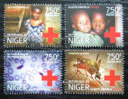 Poštové známky Niger 2014 Boj proti malárii Mi# 3249-52 Kat 12€