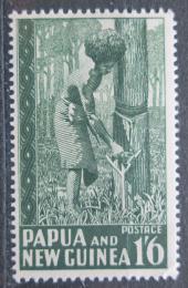 Potov znmka Papua Nov Guinea 1952 Sbr kauuku Mi# 16 Kat 12 - zvi obrzok