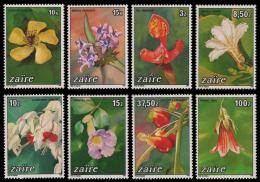 Poštové známky Zair 1984 Kvety TOP SET Mi# 853-60 Kat 20€